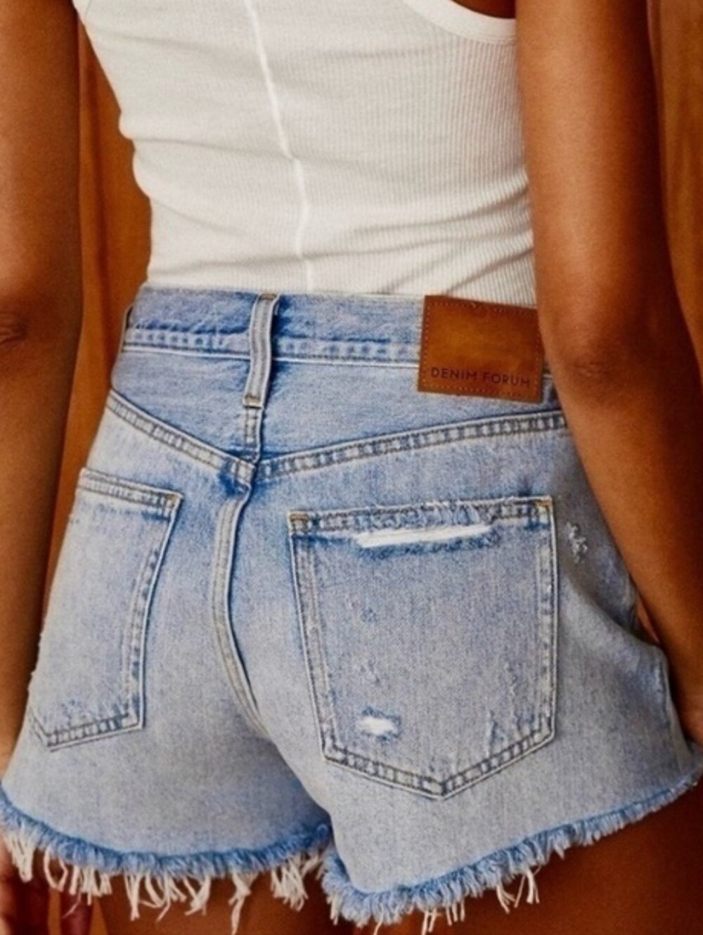 Aritzia Denim Forum The Ex Boyfriend Denim Shorts